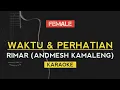 RIMAR - Waktu dan Perhatian | Andmesh Kamaleng | Indonesian idol (Karaoke Lirik)