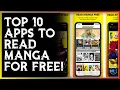 Top 10 Best Manga Reader Apps For Both IOS Android - Where To Read Manga for FREE and Legally