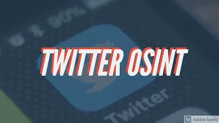 Perform Twitter OSINT in a Manual way