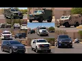 MAJOR 30 SWAT Police Responding Code 3 To A Barricaded Murder Suspect FAST