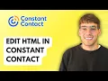 Download Lagu How to Edit HTML in Constant Contact [2025 Guide]