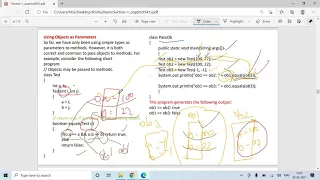 Lecture - 08 Using Objects as a Parameters in Java