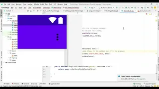 How to implement an options menu for an Activity in an Android app