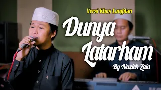 sholawat khas langitan dunya latarham allah allahu cover by nazich zain