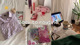 فلوق العودة للروتين روتيني اليومي بعد العيد وصفة دونات تنظيف المنزل أوقات هادئة Vlog 