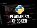 Create your own plagiarism checker in Python
