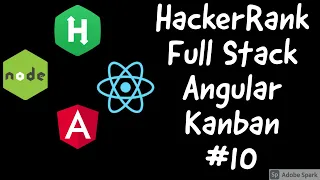 HackerRank Full Stack Angular Kanban