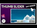 Thumbnail Slider - Elementor and SwiperJS Tutorial Free Template