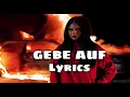 Lune - gebe auf. (Lyrics)