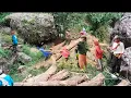 Lagu setelah 5 hari akirnya terkumpul tebangan kayu jati dari lereng gunung