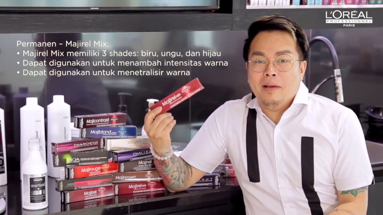 #DIRUMAHAJA SMOOTHING SENDIRI PAKAI PRODUK LOREAL XTENSO. 