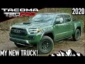 MY NEW TRUCK 2020 Toyota Tacoma TRD Pro ARMY GREEN 6-Speed Manual
