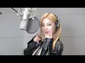 [Cut] Winter & NingNing in the studio recording for Once Again OST