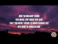 Bailey Zimmerman - Where It Ends (Lyrics) "You're the last thang that I thought I'd lose"