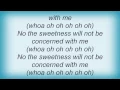 Jimmy Eat World - Sweetness Lyrics