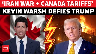 ‘IRAN WAR & CANADA TARIFFS’: Kevin Warsh DEFIES Trump With Rate Hike; POTUS Shoots ‘Firing’ Threat