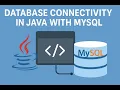 Database Connectivity JDBC with MySQL