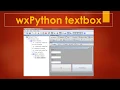 wxPython in Python Lecture 3
