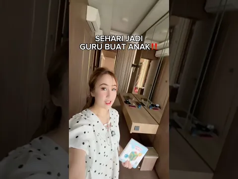 HARI PERTAMA JADI GURU BUAT ANAK‼️