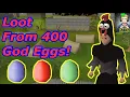 Loot From 400 Bird s Eggs Evil Chicken Outfit Hunting OSRS