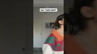 When You Drink Cold Water After Eating Mint 