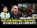 D Esposito Knocks Dallas Doors On Camera - Newsmax Confirmed Ghost Offices Indians H1B Body Shops