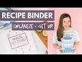 Frugal Meal Planner Set Up Organize Recipe Binder Meal Planning Templates How to Meal Plan