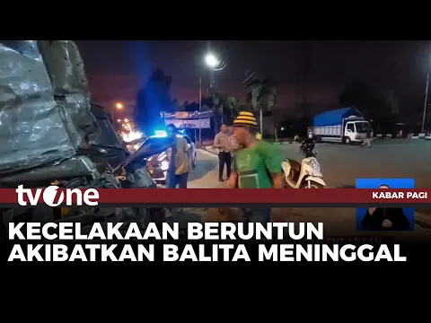 Kecelakaan Maut di Lamongan, Balita Meninggal dan Tiga Orang Terluka