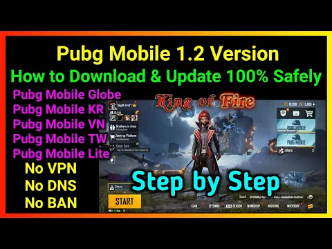 Download MP3 How to 100% Safely Download Pubg Mobile 1.2 Update for All Version - no VP.N - no BAN - Step by Step