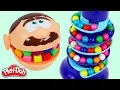 Download Lagu Feeding Mr. Play Doh Head Dubble Bubble Rainbow Gumballs!