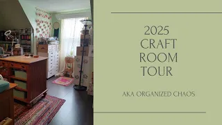 2025 Craft Room Tour