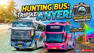 HUNTING BUS TELOLET BASURI DI GAPURA CILEGON - TRIP KE PANTAI ANYER BANTEN