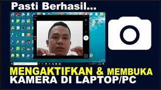 how to enable and open the camera on a windows 10 laptop