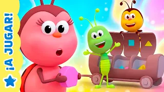 ¡Maratón Juegos y Aprendizajes! 🎨 Dibujos, Formas y Escondidas | BICHIKIDS 🌈 A JUGAR