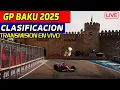 Download Lagu 🔴GP BAKU [QUALY] REACCIONANDO EN VIVO!!  GP BAKU F1 2025 EN VIVO CARRERA F1 CLASIFICACION