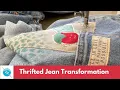 Download Lagu Thrifted Jean Transformation, #upcycledclothing
