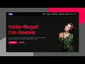Part - 5 of Portfolio Website using HTML CSS Responsive website design Portfolio website