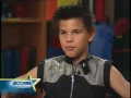 Taylor Lautner Interview for Sharkboy Lavagirl