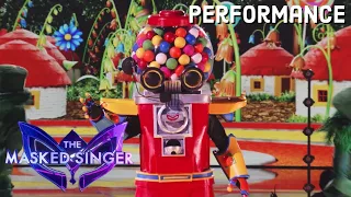 Gumball sings If I Only Had A Heart Heartbeat Song THE MASKED SINGER SEASON 11