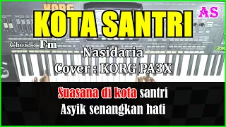 kota santri nasidaria karaoke qasidah cover korg pa3x