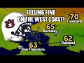 Auburn Football California looks awesome this week if you re traveling that way