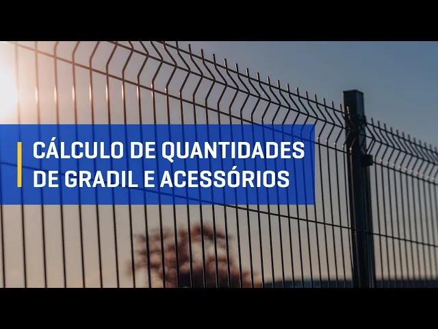 Vídeo do produto - Como calcular o quantitivo em painéis e acessórios