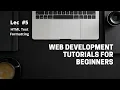 HTML Tutorial Html Text Formatting Web Development Lec
