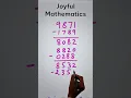 Joyful Maths II Magic Number 6174 II Kaprekar s Constant