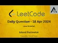 Leetcode Daily - 18 Apr 2024