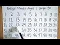 Download Lagu BELAJAR MENULIS ANGKA 1 SAMPAI 50 UNTUK ANAK TK, PAUD DAN SD