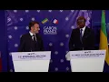 Déclaration du Président Brice Clotaire Oligui Nguema et du Président de la France Emmanuel Macron