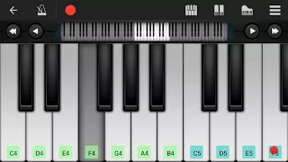 عزف اغنية Balti Ya Lili على الهاتف Perfect Piano 