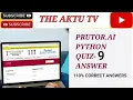 PRUTOR PYTHON QUIZ 9 ANSWER KNC 401 OR KNC 402 QUIZ PROBLEM 4150 4485 4490 4491 4517
