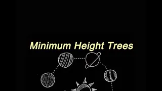Leetcode 310 Minimum Height Trees